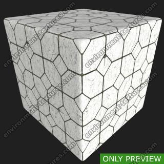 PBR substance preview marble floor 0004